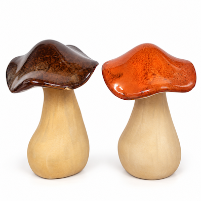 14cm Ceramic Mushroom